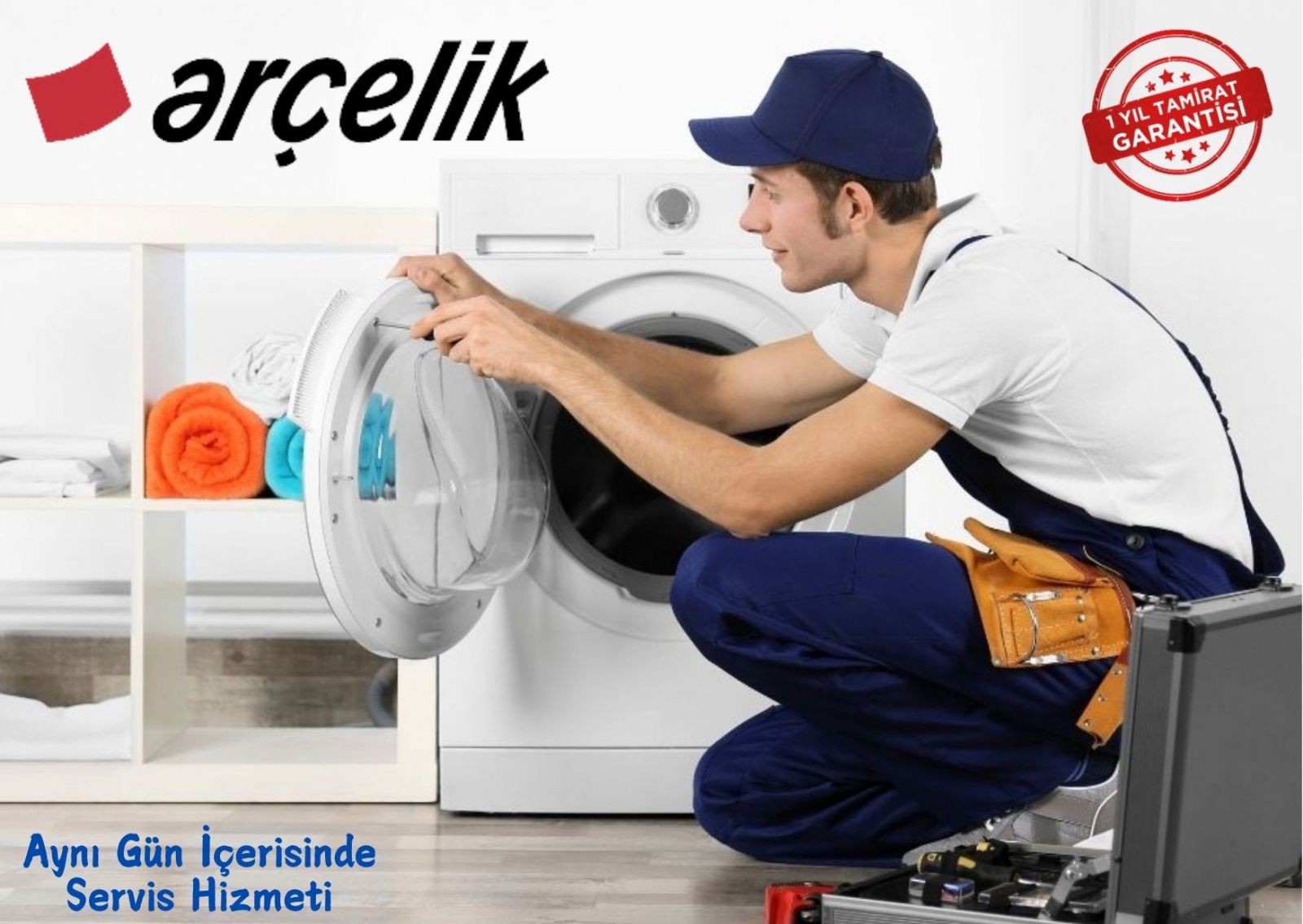 Van Arçelik Çamaşır Makinesi Servisi
